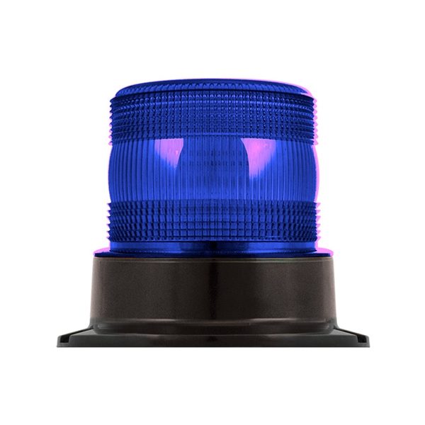 LED Autolamps EQPR10BBM – Blue R10 LED Warning Beacon – Three-Bolt Mount (10-30VDC)