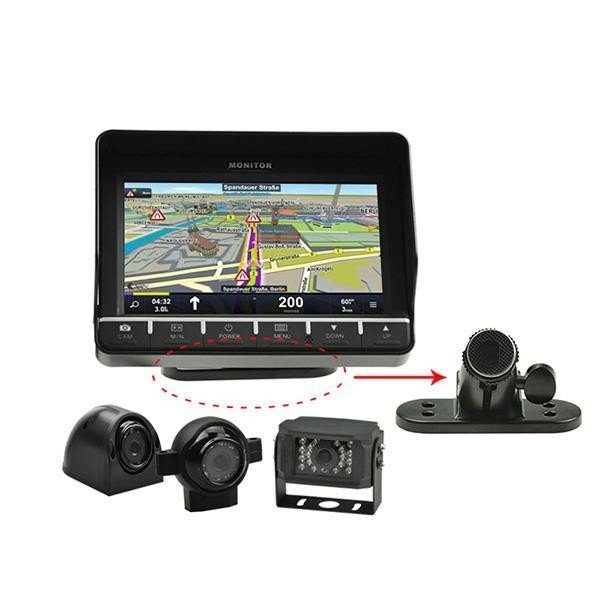 BAECSSN1 7" Reverse Camera System with GPS Navigation System