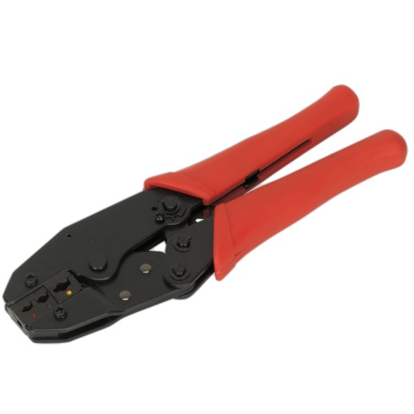 Sealey SES0604 Siegen Tools Ratchet Crimping Tool - Insulated Terminals