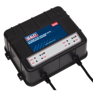 Sealey MBC250 Two Bank 6/12v 10A Auto Maintenance Charger
