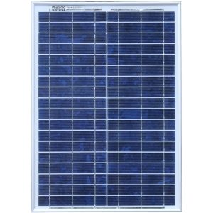 BASPR20 20W 12V Polycrystalline Solar Panel With 2m Cable