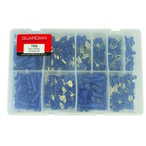 Guardian Automotive GUTK8 – Assorted Blue Pre Terminal Kit 400 pcs