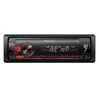 Pioneer MVH-S120UB 1-DIN Receiver With Red Illumination