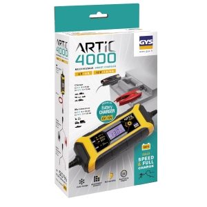 GYS 029705 AUTOMATIC Smart HF Battery Charger ARTIC 4000 - (UK)
